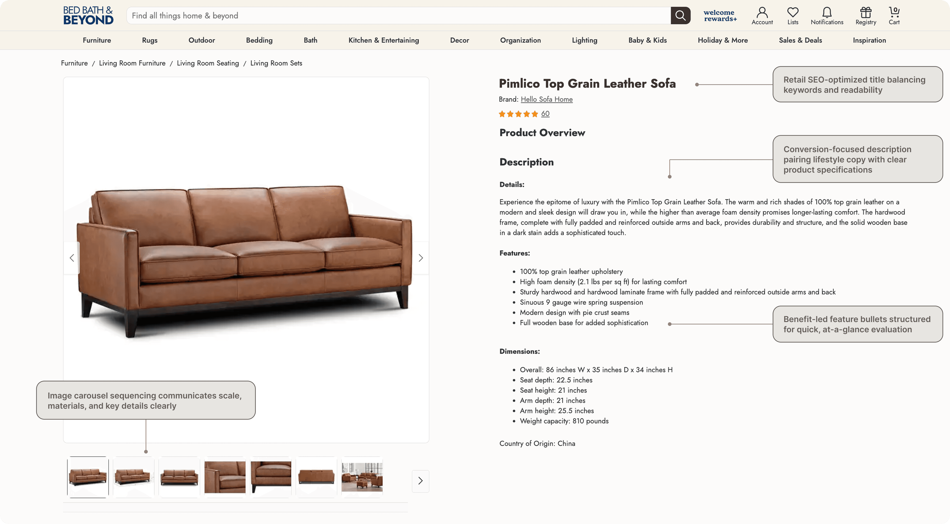 GTR Leather annotated case study details